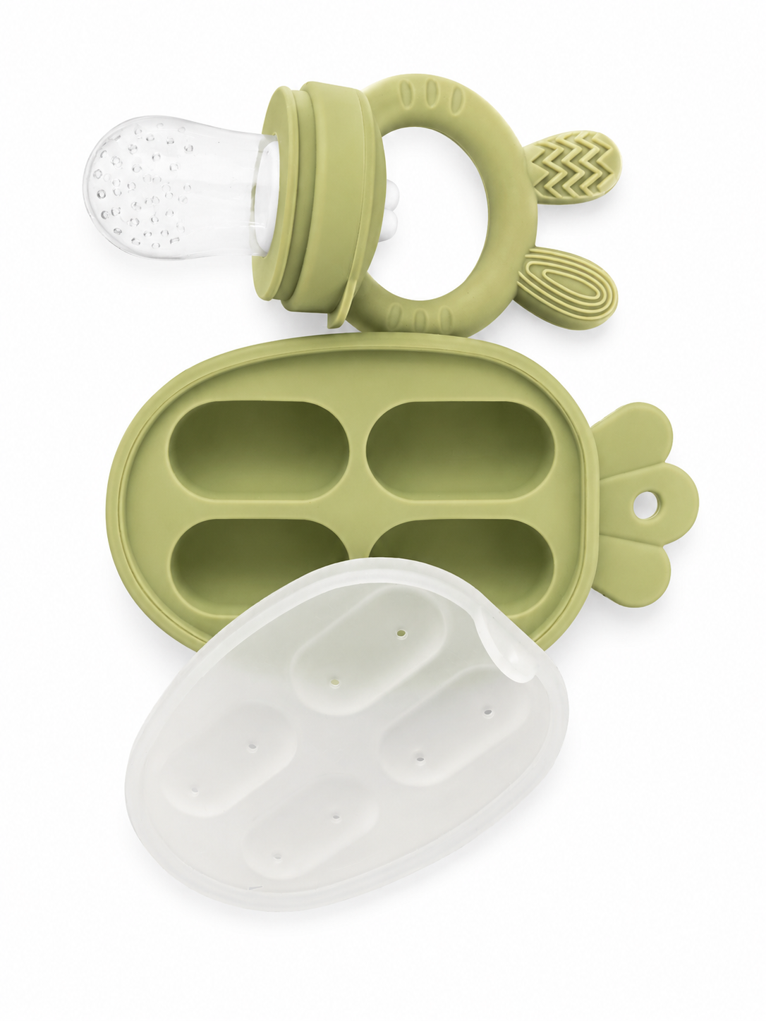 Bunny Snack & Freeze Feeder Set